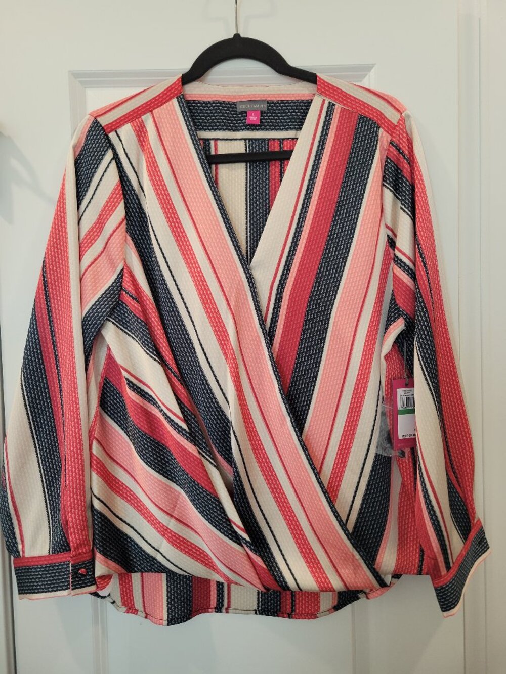Vince Camuto faux wrap blouse